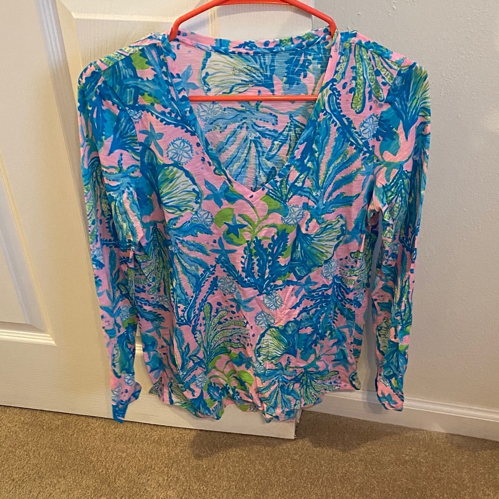 Lilly Pulitzer Etta Long Sleeve Size Small. EUC